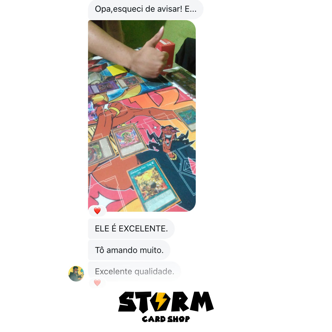 Feedback de cliente Storm Card Shop