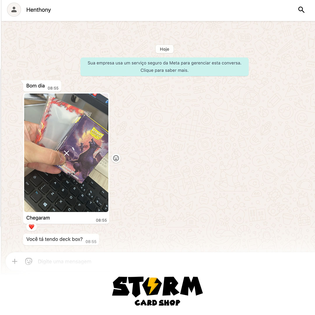 Feedback de cliente Storm Card Shop